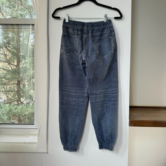 Rag & Bone Miramar Sweatpant Jean Joggers Dark Wash Merest XS - Picture 10 of 12